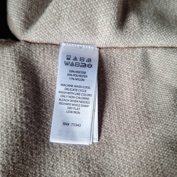 Christian Siriano Fringed Poncho Sweater, Woman's S/M - Picture 13 of 13